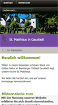 Mobile Screenshot of matthaeuskirche-gaustadt.de